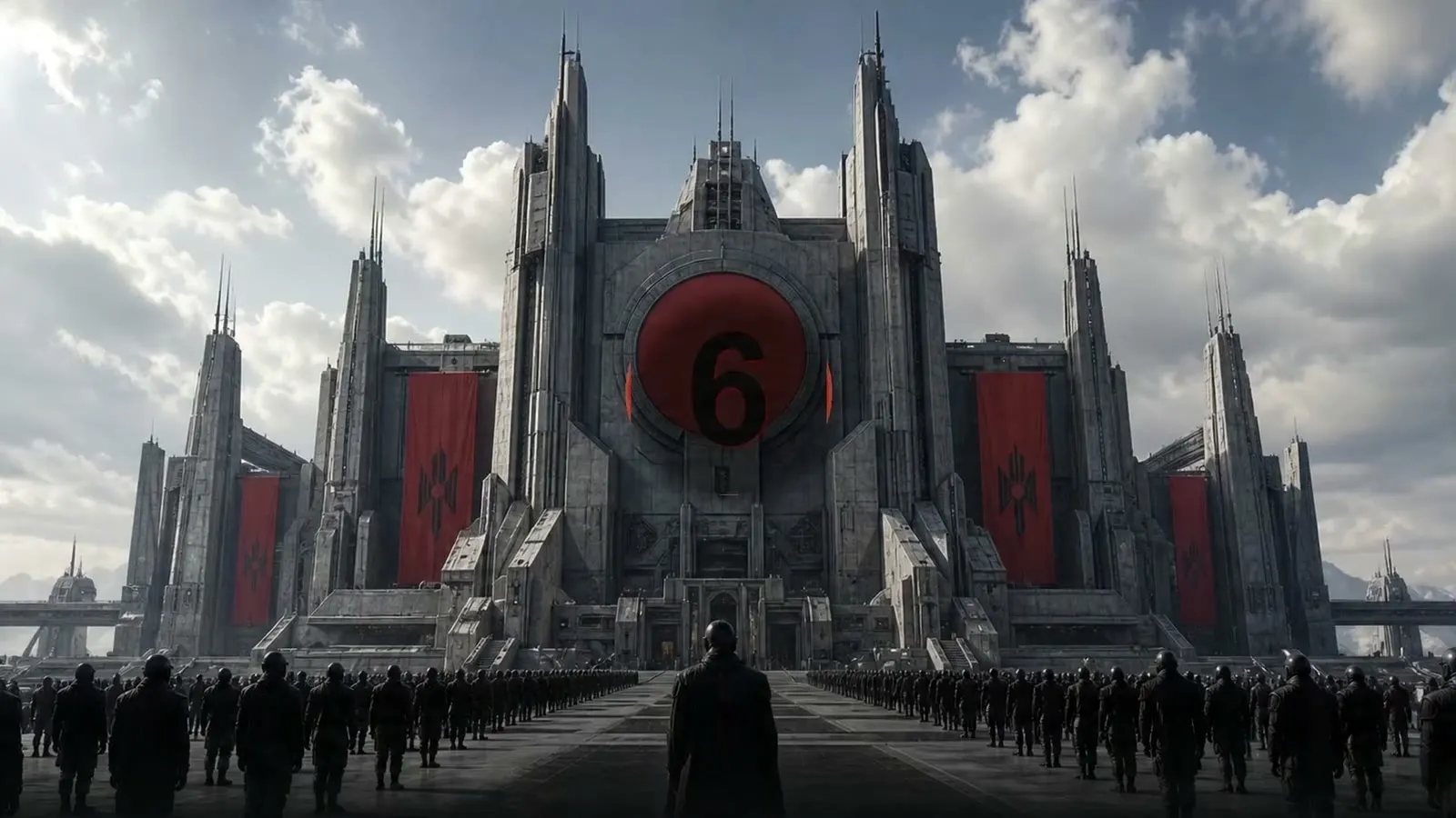 6th Finger 仪式广场与中央六号徽记